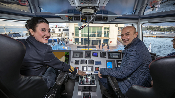 Başkan Soyer, 2019’u toplu ulaşımla uğurladı