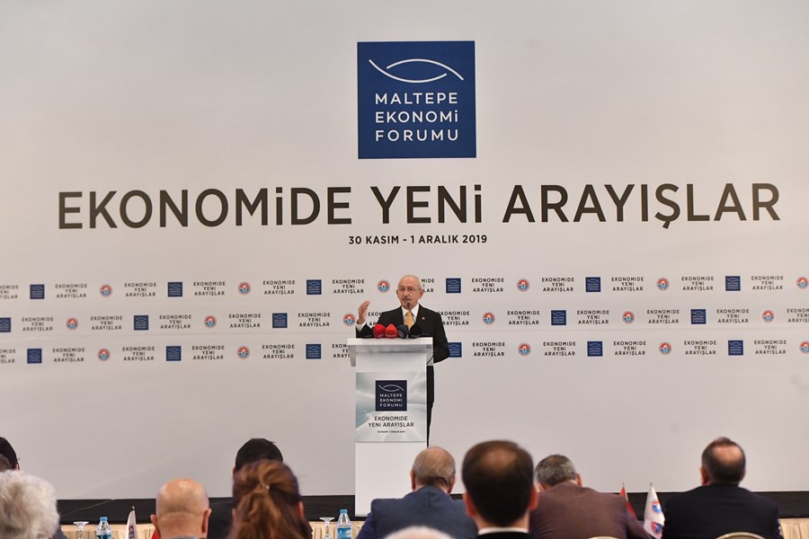 Kılıçdaroğlu Maltepe Ekonomi Forumu’nda konuştu