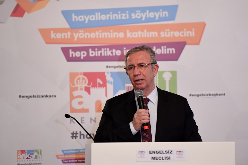 Başkan Mansur Yavaş Kent Konseyi Genel Kurulana Katıldı