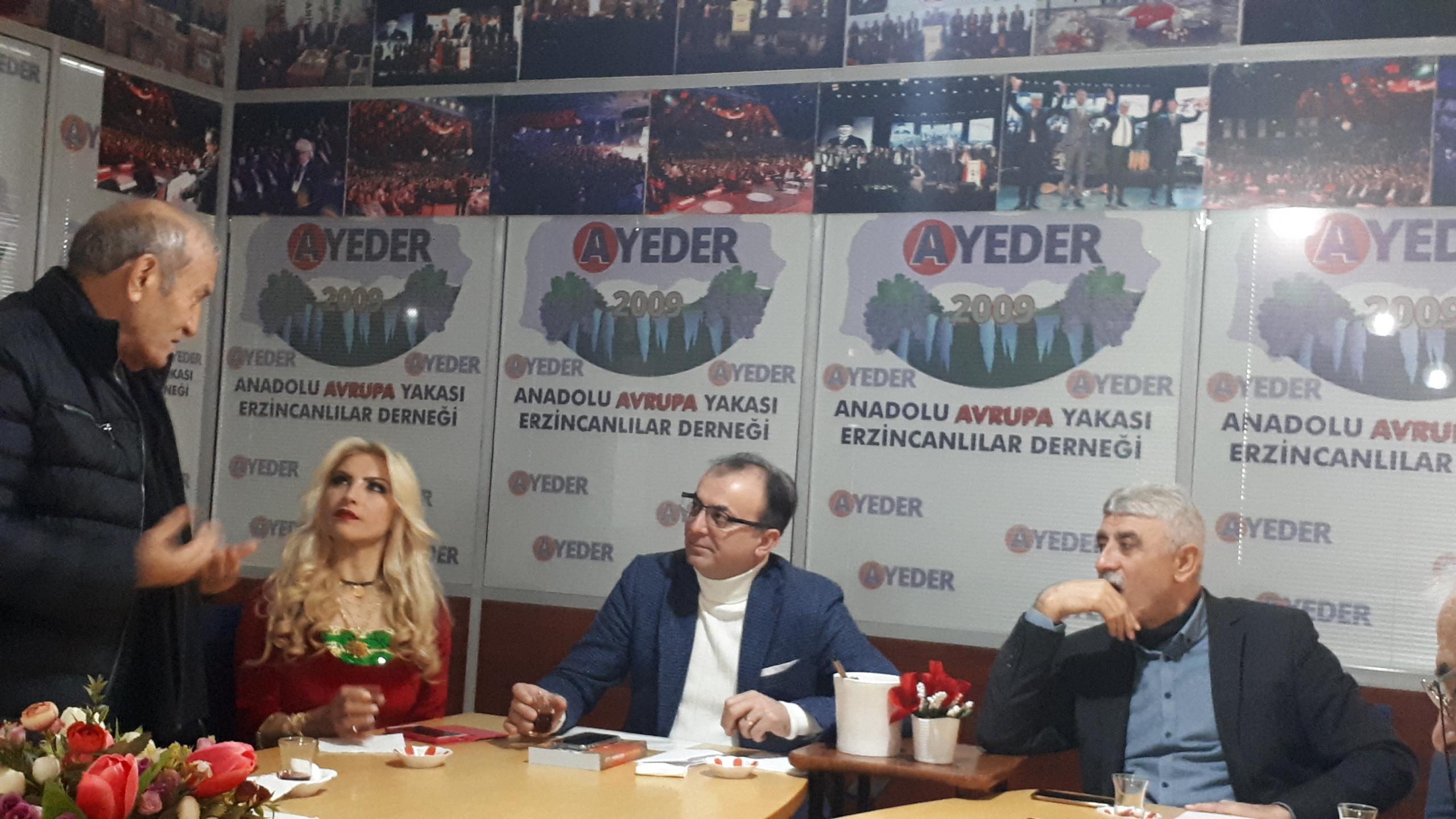 Gürsel Sarımaden 10 Ocak çalışan Gazeteciler günü dolasıyla yerel basın mensuplarını AYEDER’de ağırladı