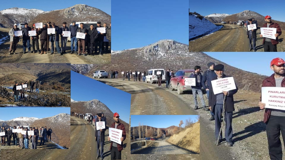 Tokat’ın Zile ilçesine bağlı köyleri önce hes şimdide mermer ocağı tehdit ediyor