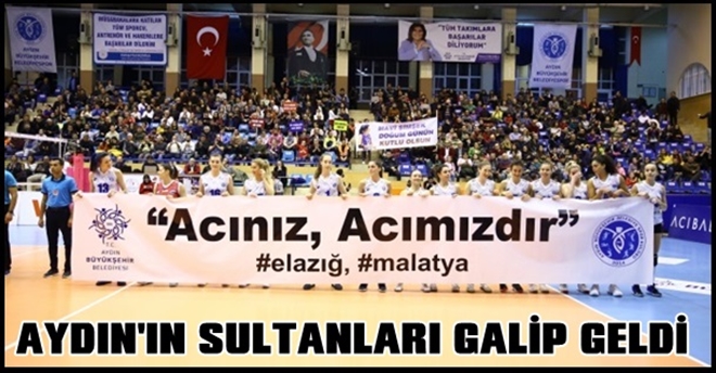 Aydın’ın Sultanları Galip Geldi