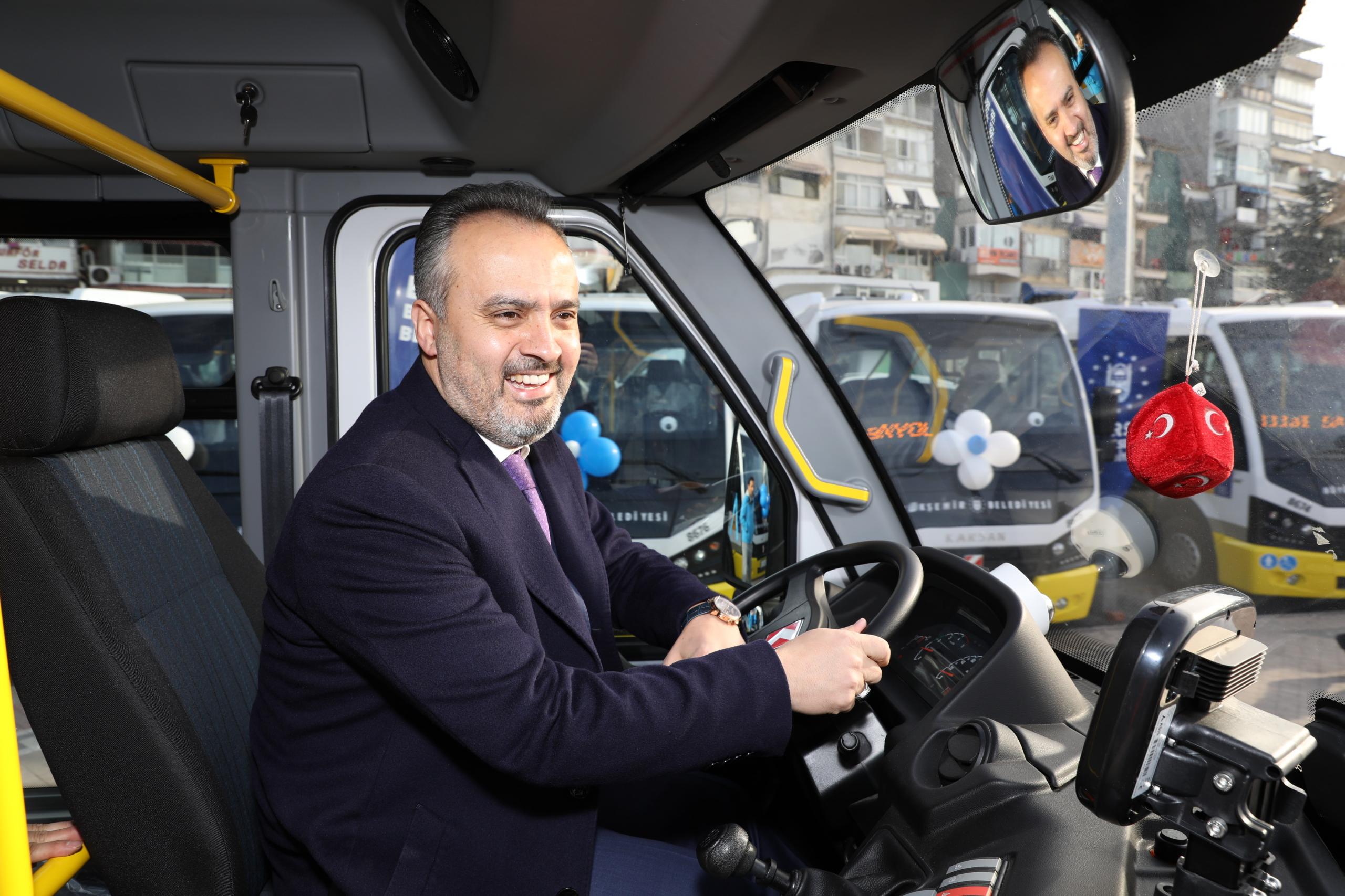 Gemlik’te toplu ulaşım artık daha konforlu