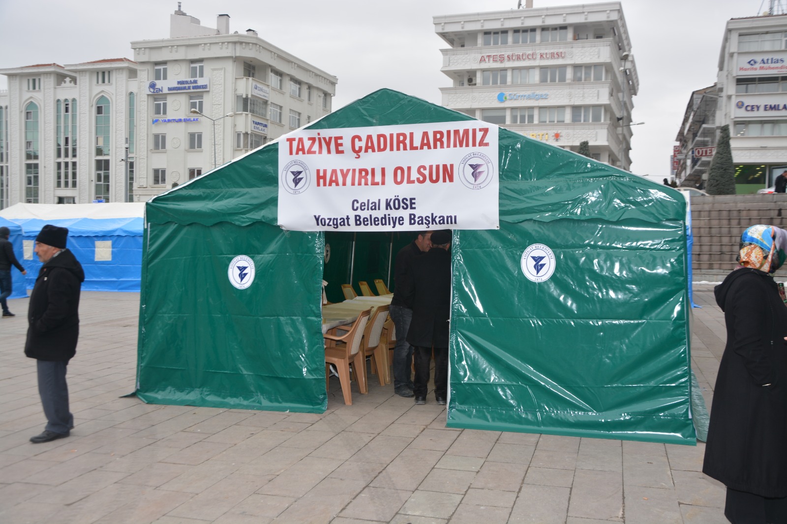 TAZİYE ÇADIRLARI HEMŞEHRİLERİMİZİN HİZMETİNE SUNULDU