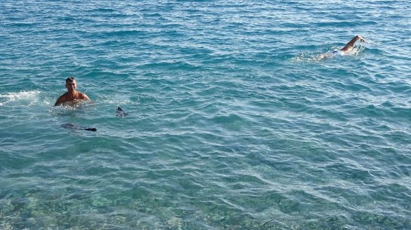 Antalya’da aralık ayında deniz keyfi -2