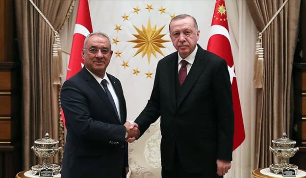 Başkan Erdoğan, Aksakal’ı kabul etti