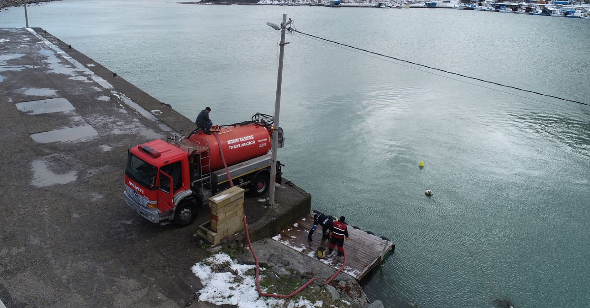 Buzlanmaya karşı ‘deniz suyu’ kullanılıyor