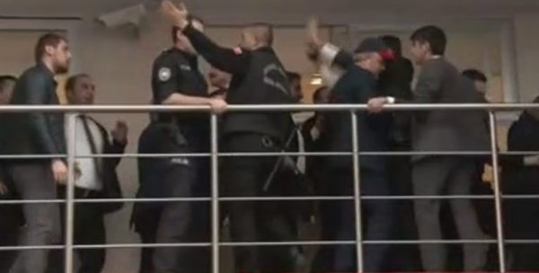 Çağlayan Adliyesi’nde kavga çıktı