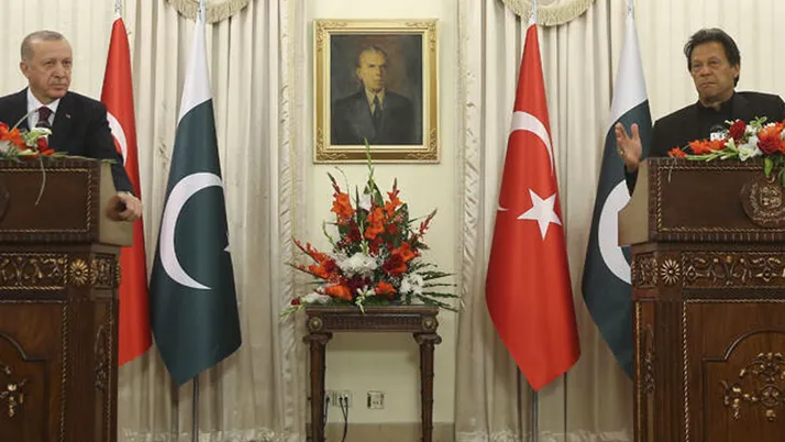 Cumhurbaşkanı Erdoğan ve Başbakan İmran Han’dan ortak basın açıklaması