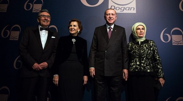 Cumhurbaşkanı Erdoğan'dan Aydın Doğan'a teşekkür