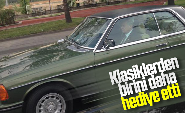 Devlet Bahçeli, klasik otomobilini hediye etti