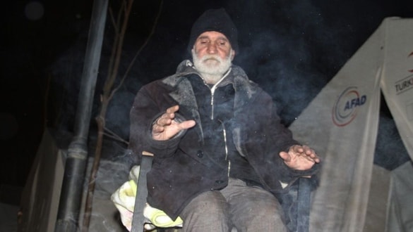 Elazığ’da şaşkına çeviren olay! ‘Bir anda dışarıya çıktım’