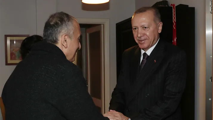 Erdoğan’dan Markar Esayan’a ziyaret