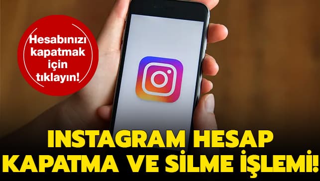 Instagram hesap kapatma nasıl yapılır? İnstagram hesap silme ve dondurma işlemi!