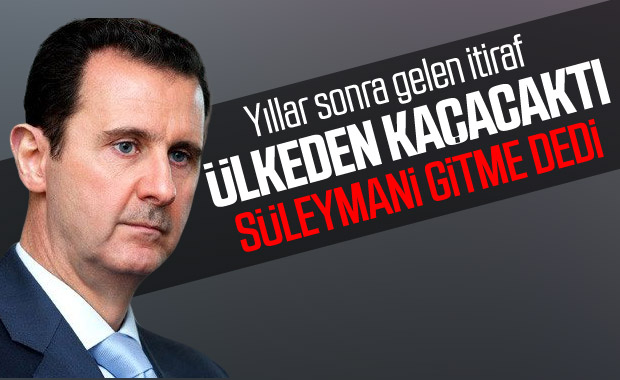 İranlı general: Esad’ın istifasına Süleymani engel oldu