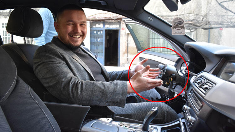 İstanbul’da akılalmaz olay! Direksiyonu çaldılar…