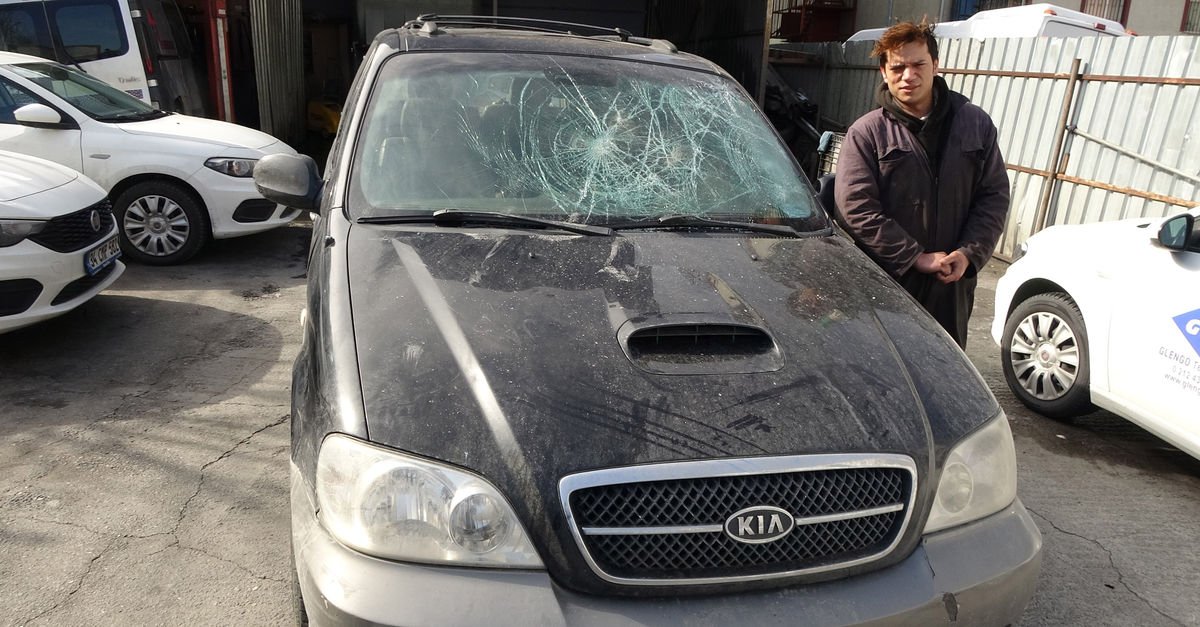 Magandaları uyardı, dehşeti yaşadı!