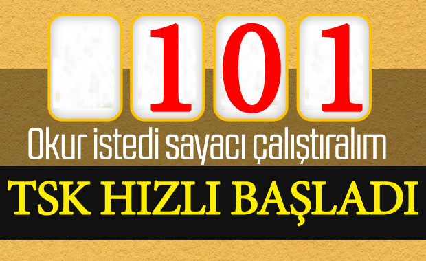 MSB: 101 Rejim unsuru etkisiz hale getirildi