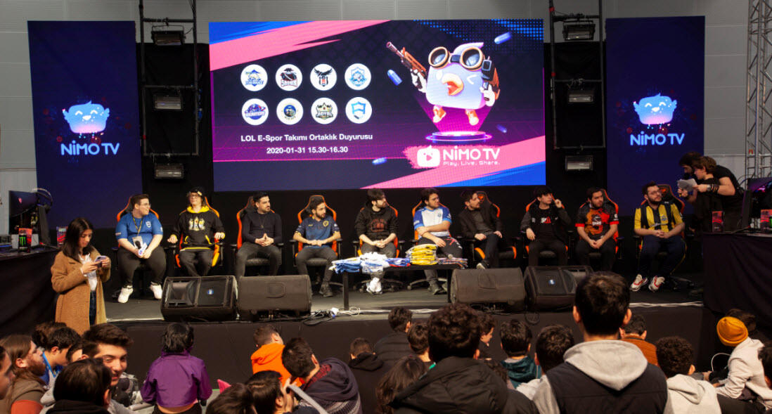 Nimo TV, Türkiye’deki faaliyetlerine Gaming İstanbul ile başladı