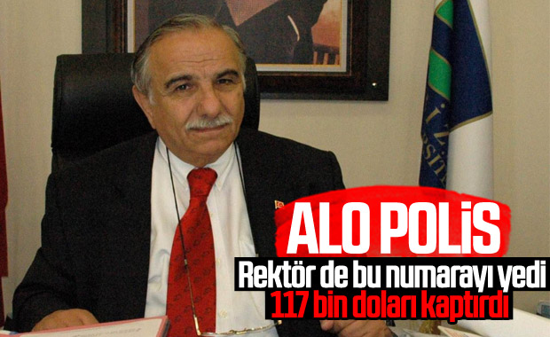 Samsun’da eski rektörü 117 bin dolar dolandırdılar