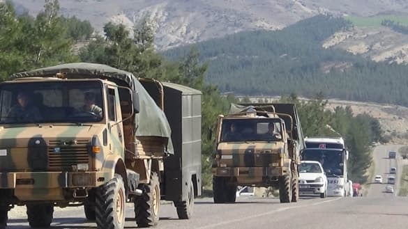 Sınır hattına sevkıyatlar yoğunlaştı