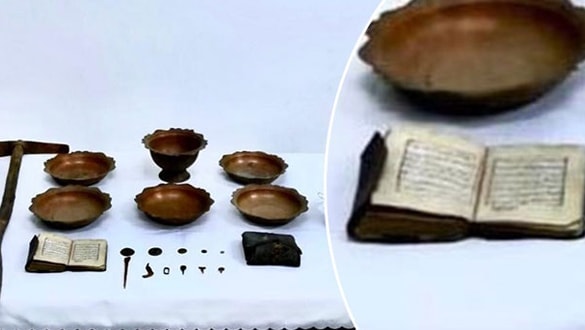 Tam 900 yıllık Kur’an-ı Kerim! Ceylan derisi ile ciltlenmiş