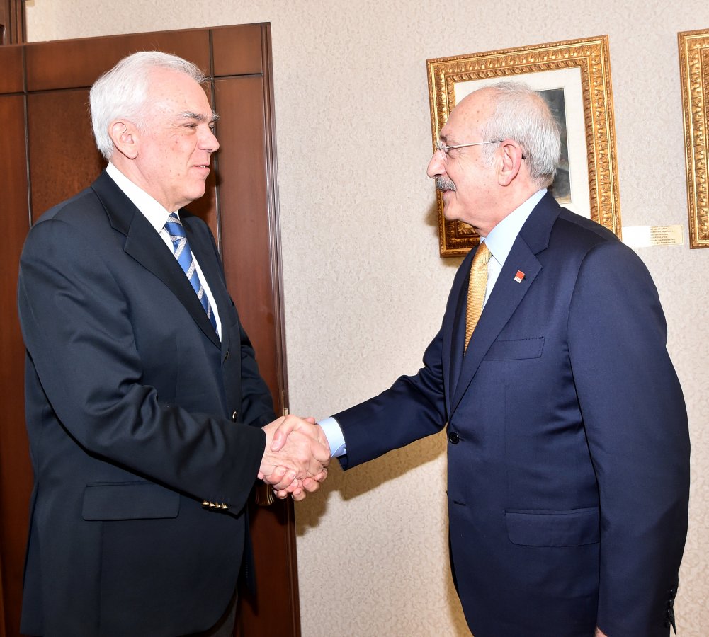 Yunan büyükelçiden Kılıçdaroğlu’na ziyaret