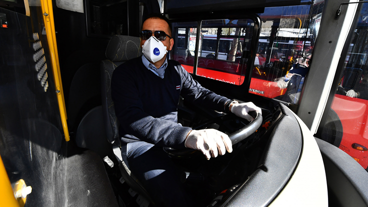 Dezenfeksiyon ve temizlik sürüyor