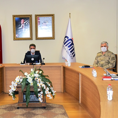 ”İl Pandemi Kurulu Toplandı”