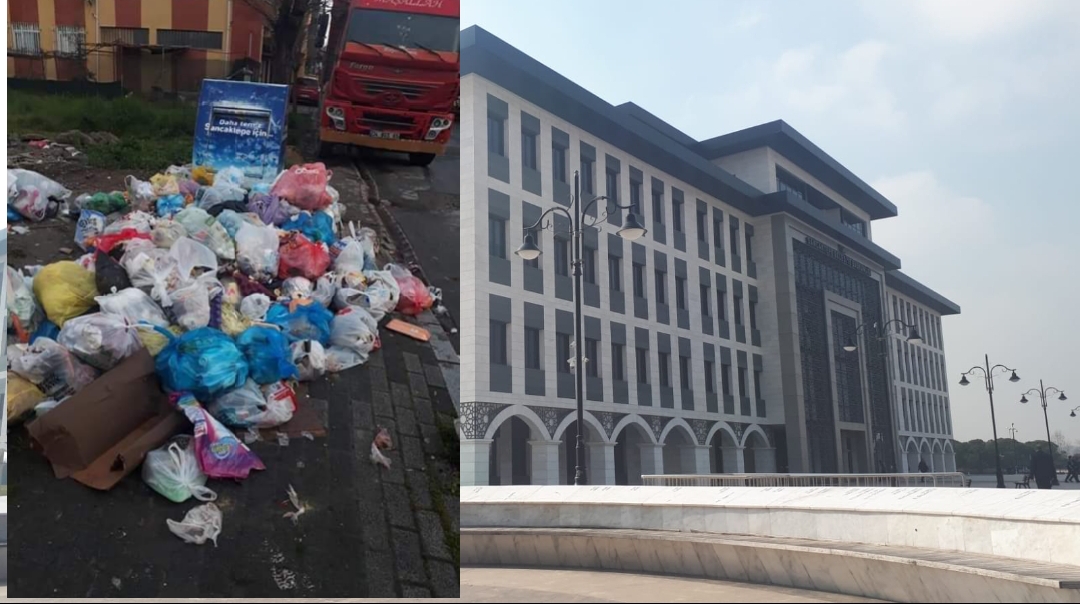 Sancaktepe’de çöp rezaleti