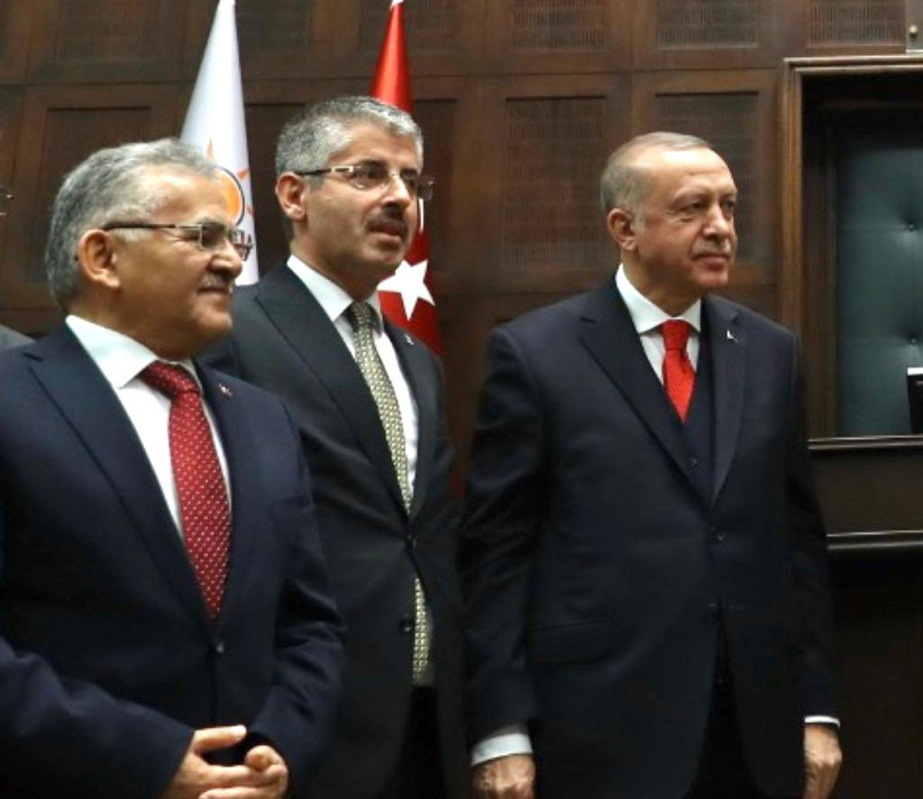 Kayseri Büyükşehir Belediye Başkanı Dr. Memduh Büyükkılıç Erdoğan ile görüştü