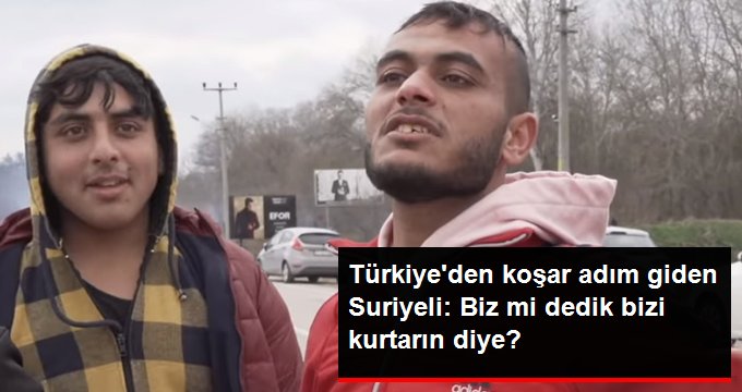 Olay sözler Suriyeli gençlerin Türkiye aleyhine sözleri tepki çekti: Biz mi dedik bizi kurtarın diye?