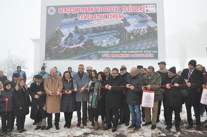 Serçeşme Parkı Ve Sosyal Tesisleri Temel Atma Töreni Her Şey Sevmek ve İnanmakla Başlar