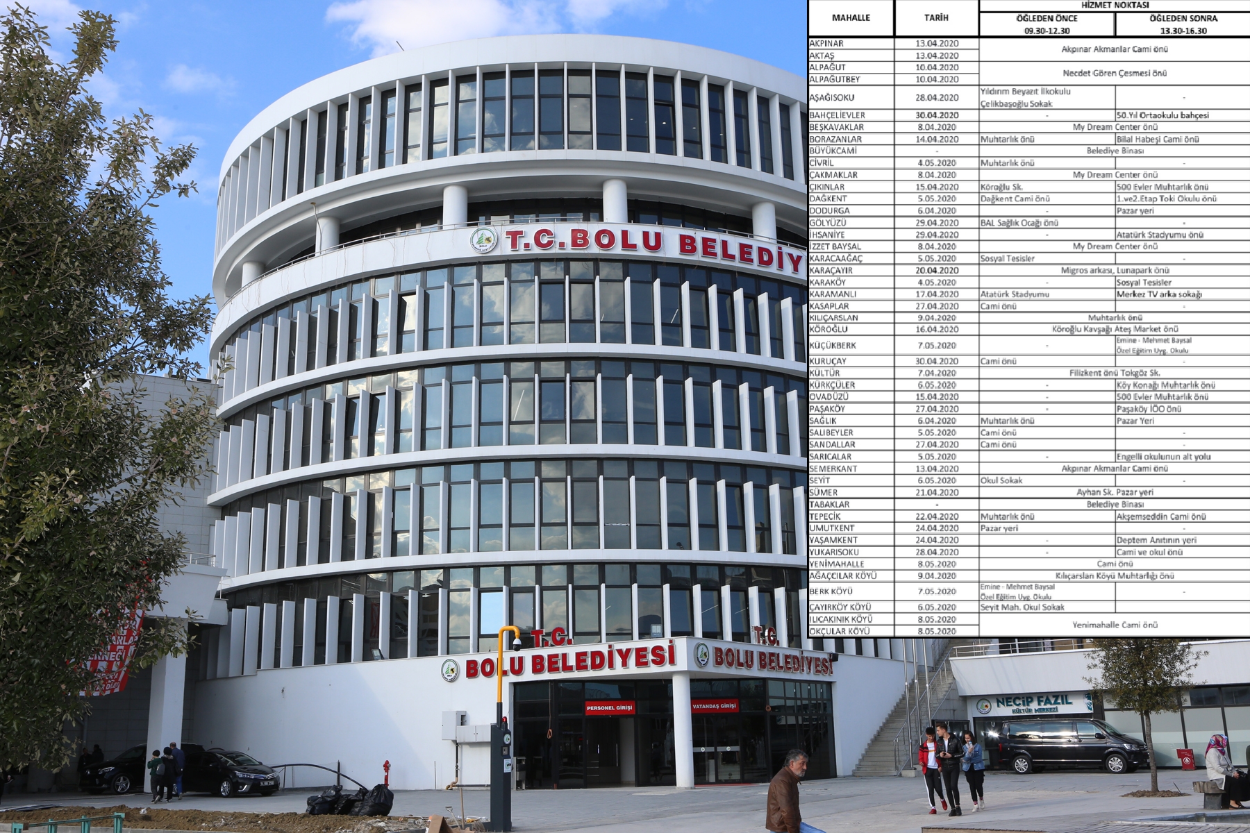 CHP’li Bolu Belediyesi hizmeti vatandaşın ayağına götürüyor