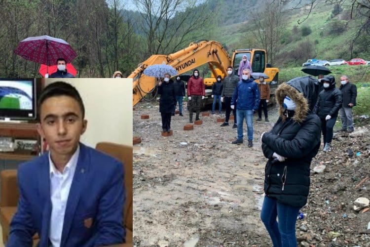 Bursa’da korona virüse rağmen HES eylemi