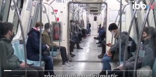 ​İBB, TOPLU ULAŞIMDA 100 BİN MASKE DAĞITTI