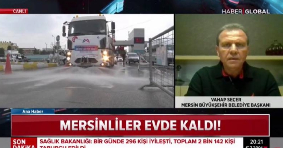 Başkan Seçer, Mersin’deki Koronavirüs Önlemlerini Anlattı