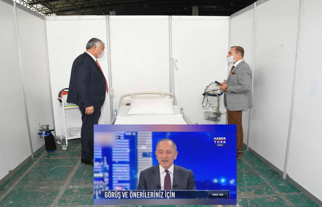 Haber Türk yazarı Altaylı: Adana Büyükşehir Belediyesi’nin fuar alanına yaptığı ‘sahra hastanesi’ tarifine uygun