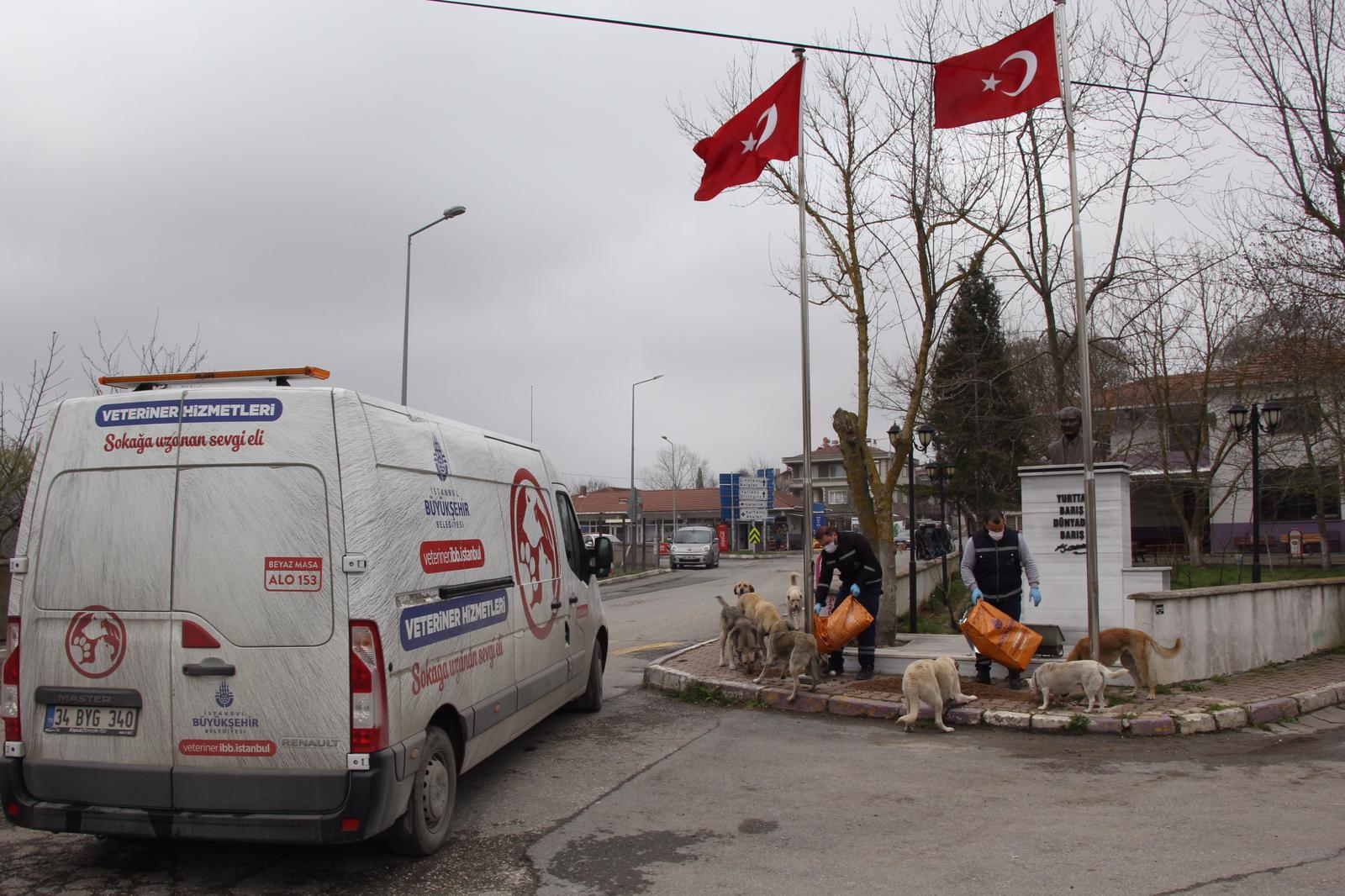 İBB, SOKAKTAKİ DOSTLARI UNUTMADI