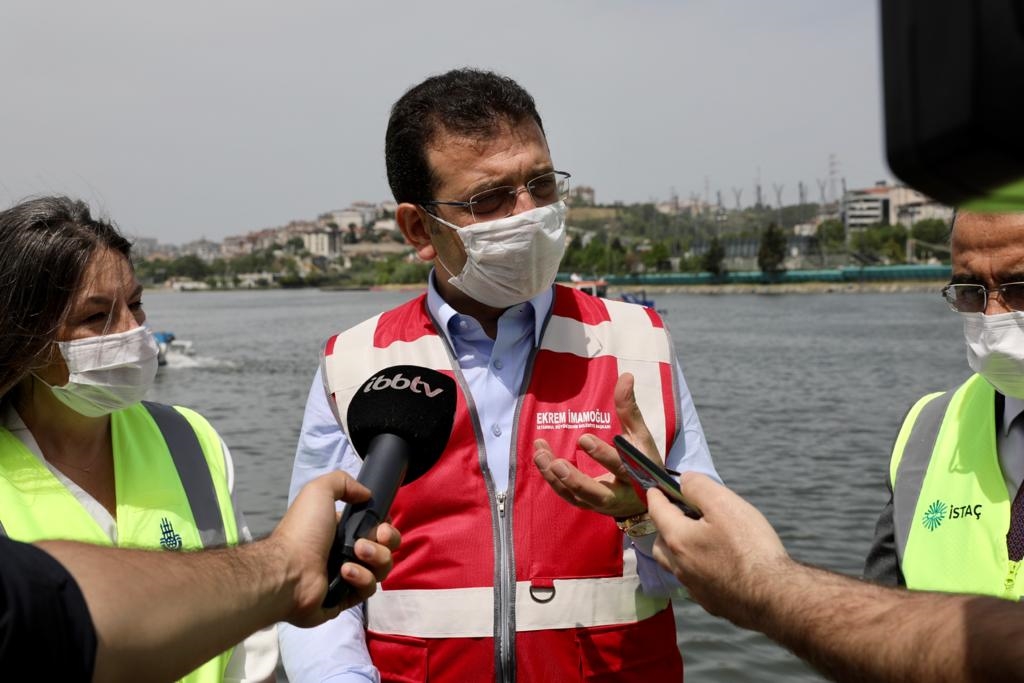 BAŞKAN İMAMOĞLU DUYURDU: “HALİÇ’İN ÇAMURU KURUTULACAK, 3. AHMET ÇEŞMESİ’NDEN SU AKACAK”