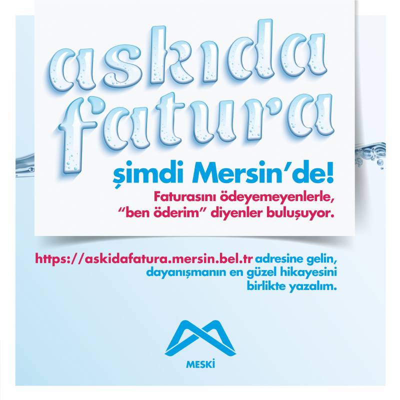 Yoksul Yurttaşlara Bayram Müjdesi: Askıda Fatura’ya Mersin De Katıldı