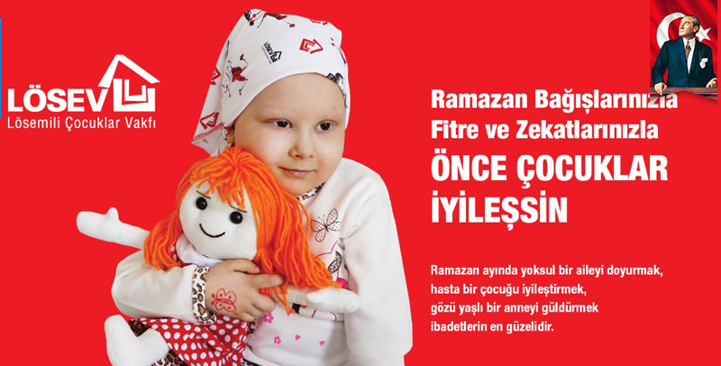 LÖSEV, Ramazan ayında fitre ve zekat desteğinizi bekliyor…