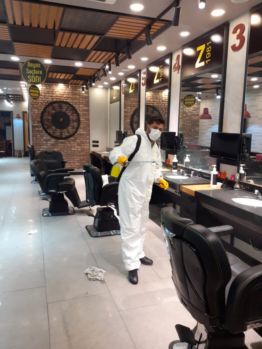 Büyükşehir Belediyesi’nden Berber ve Kuaförlere Büyük Hizmet…