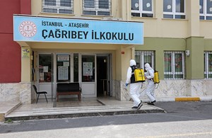 YKS ÖNCESİ OKULLAR İLAÇLANDI