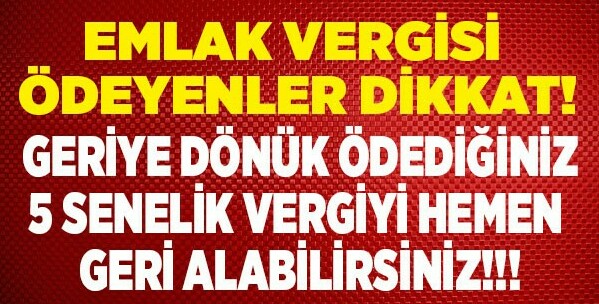 TEK EVİ OLANLAR, EMEKLİLER, EV HANIMLARI, İŞİ OLMAYAN İŞSİZ KİŞİLER EMLAK VERGİSİ ÖDER Mİ?