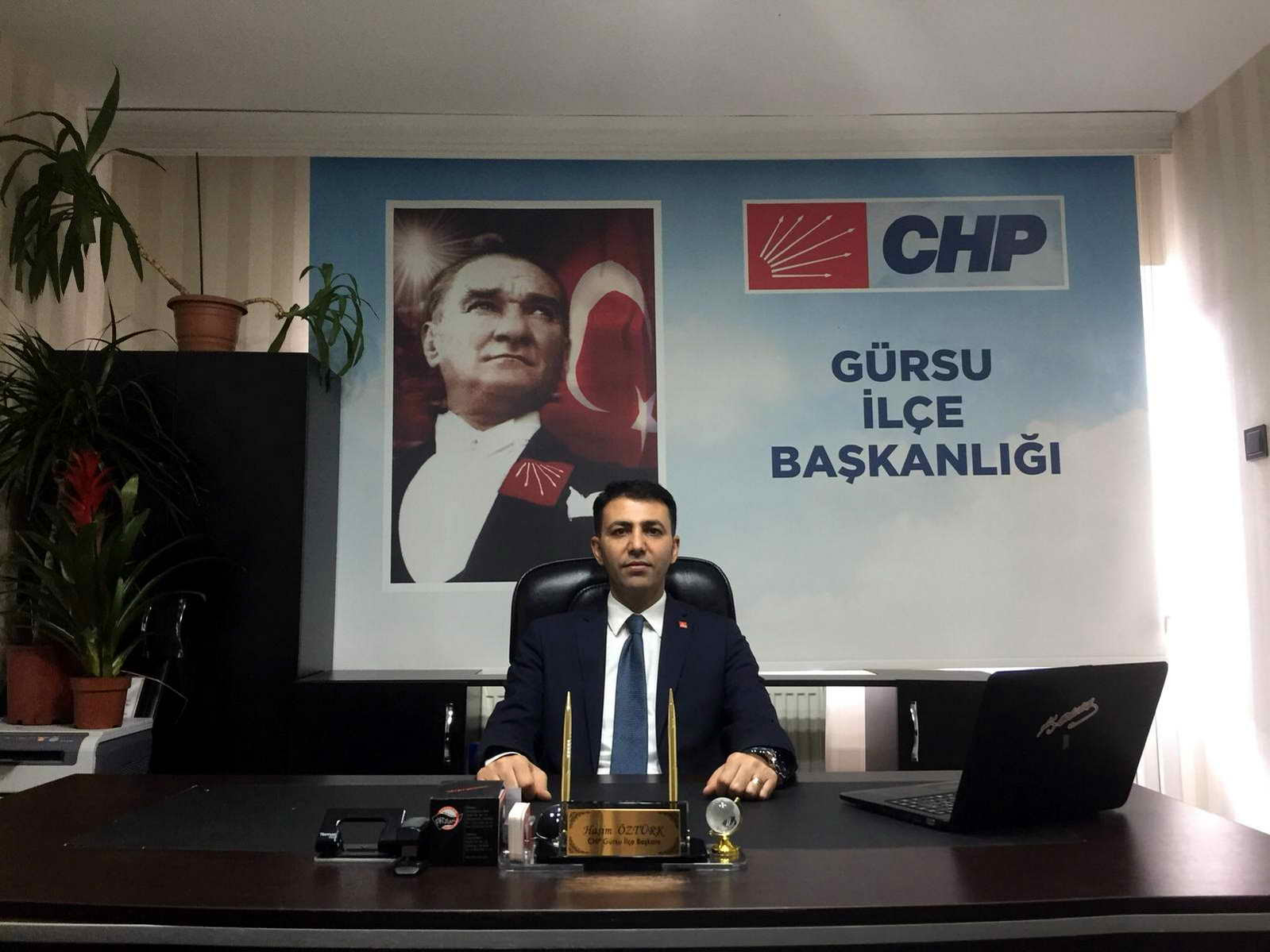 CHP Gürsu İlçe Başkanı Haşim Öztürk’ü isyan ettiren görüntüler  “Gürsu’da hayaller Paris gerçekler ise Yenidoğan”