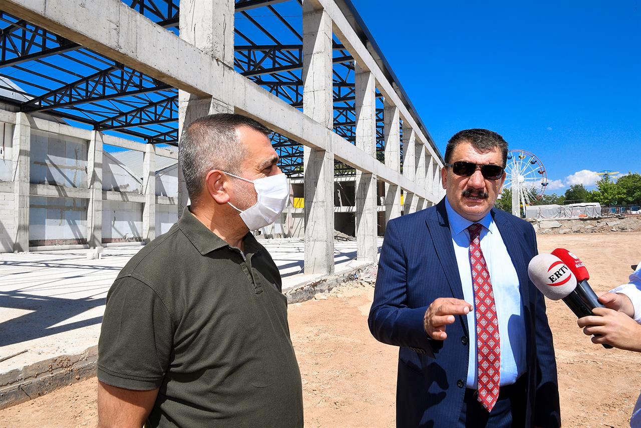 GÜRKAN: MALATYA’YA YAKIŞIR BİR FUAR MERKEZİ İNŞA EDİYORUZ