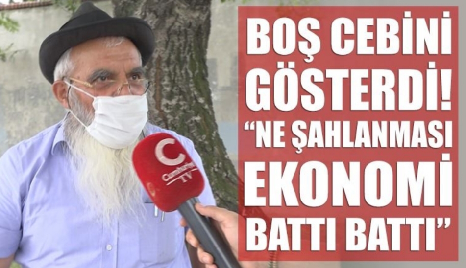 “Geçinemiyorum” diyen 72 yaşındaki yurttaş adeta isyan etti.