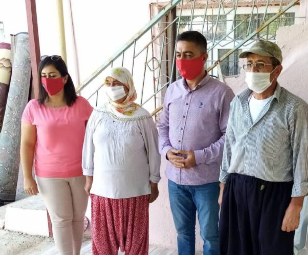 Şehit Aileleri ve Gazi Hizmetleri Şube Müdürlüğü’nün Aile Ziyaretleri Sürüyor