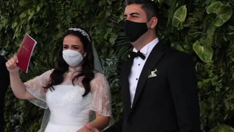 Çiçeği burnunda gelin Sibel Yüksel koronaya yakalandı